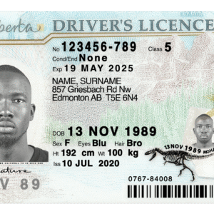 Alberta Fake Driver’s License 1