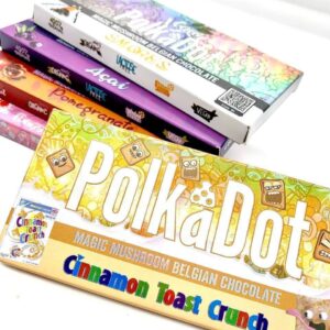 polkadot magic mushrooms chocolate