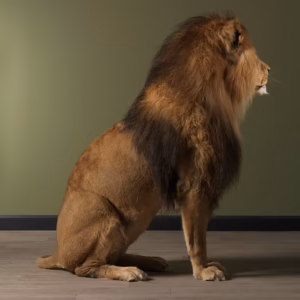 Buy Full Mounted Taxiderny Lion for Sale